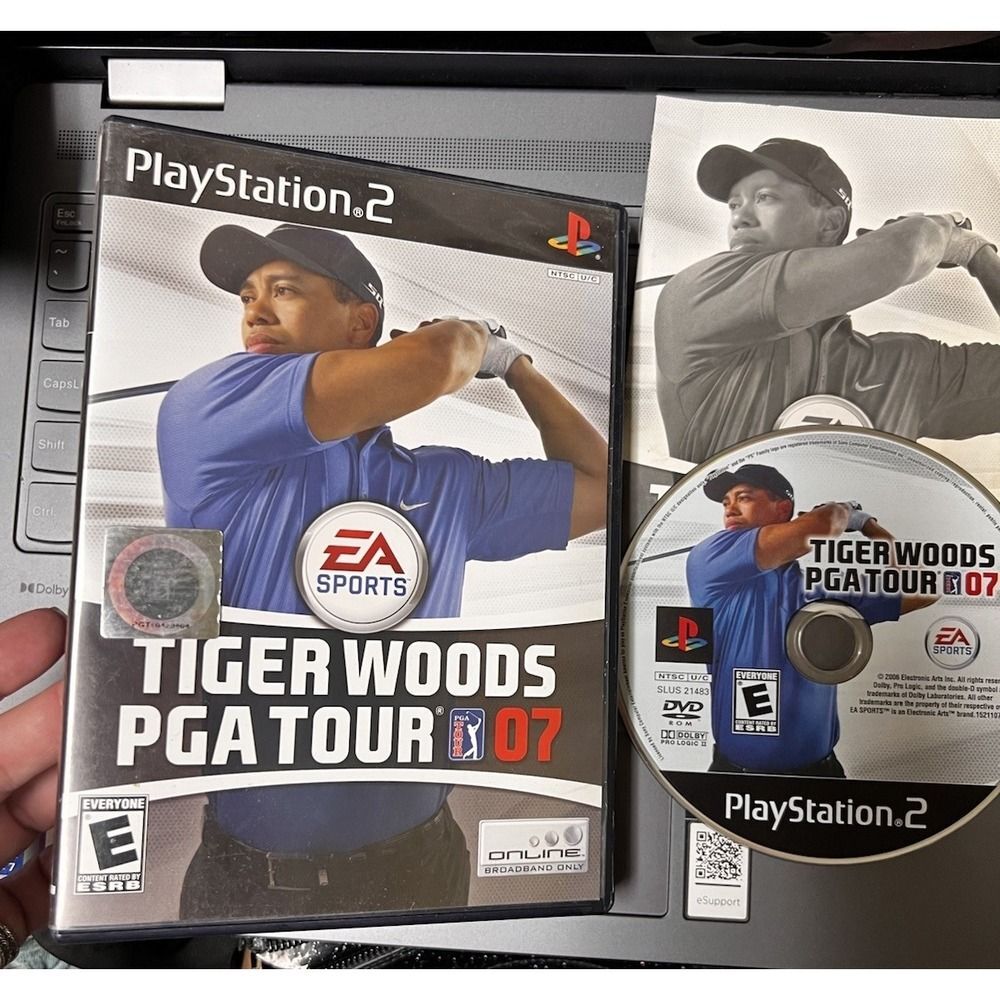 Tiger Woods PGA Tour 07 Sony PlayStation 2‎ PS2 Game CIB EA Sports